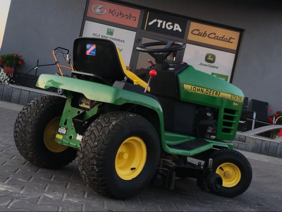 Traktorek ogrodowy kosiarka samojezdna JOHN DEERE STX 38 mulczowanie