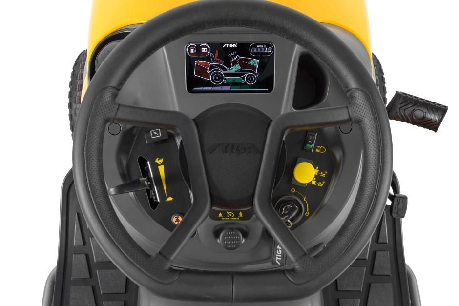 Traktorek Stiga Estate 9122 W ekran LED silnik Honda 13,4 kW GXV630