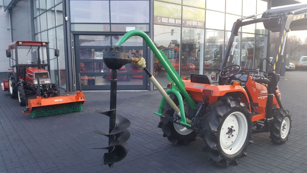 Wiertnica do traktora głębokość kopania 1 m na WOM (wałek w komplecie)