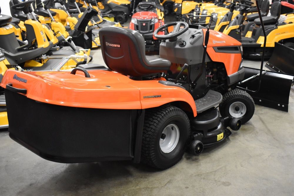 Traktor ogrodowy Husqvarna CTH150 V2 KAWASAKI 15KM POMPA pług śnieżny