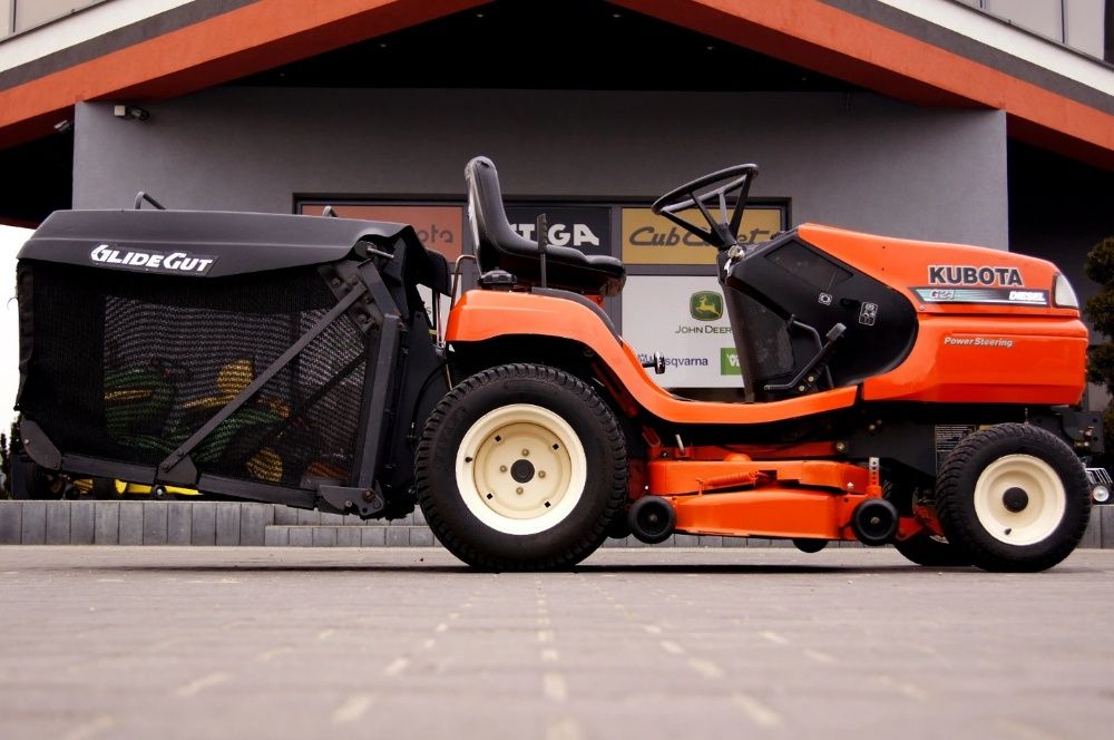 Traktorek kosiarka PRO Kubota G21 WOM Diesel dolny wysyp hydraulika