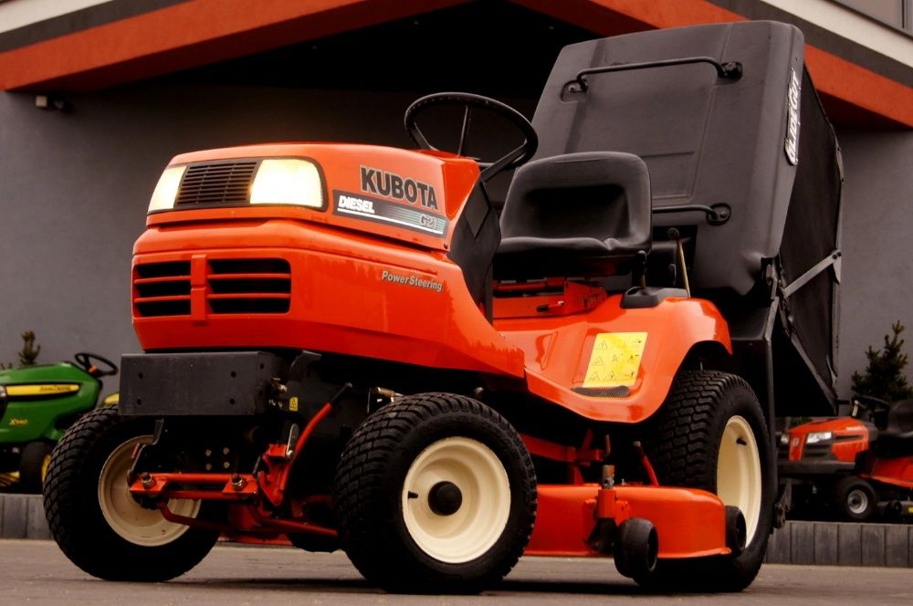 Traktorek kosiarka PRO Kubota G21 WOM Diesel dolny wysyp hydraulika