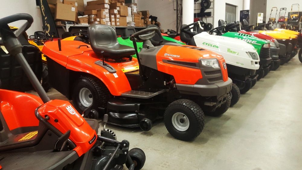 Kosiarka traktorek HUSQVARNA CTH 191 TRAK-TOM 19 KM pompa + gwarancja