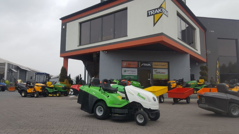 Przyczepa przyczepka do traktorka ogrodowego 300L 450kg solidna polska