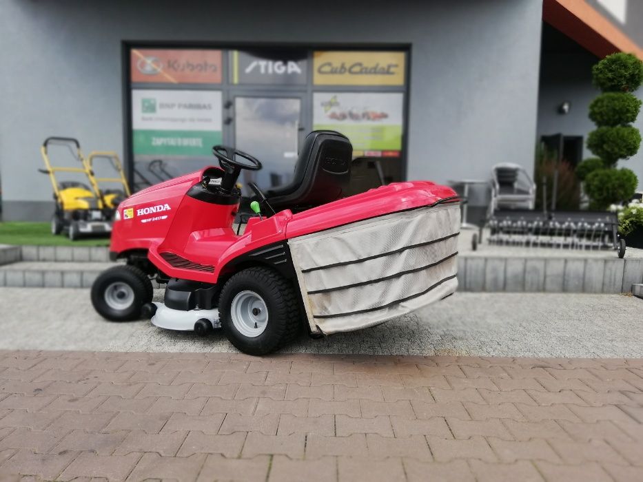 Kosiarka samojezdna traktorek ogrodowy Honda HF2417 2 cylindry mulczer
