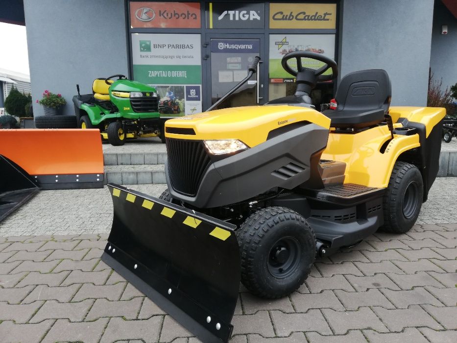 *Promocja* Traktorek kosiarka Stiga Estate 384 z pługiem śnieżn. RATY