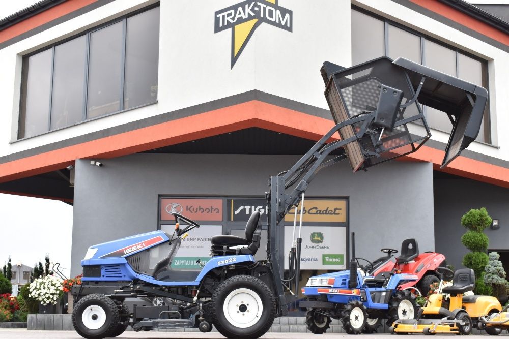 Kosiarka samojezdna ISEKI SXG22 diesel 22 KM + kosz górny wysyp 500 L