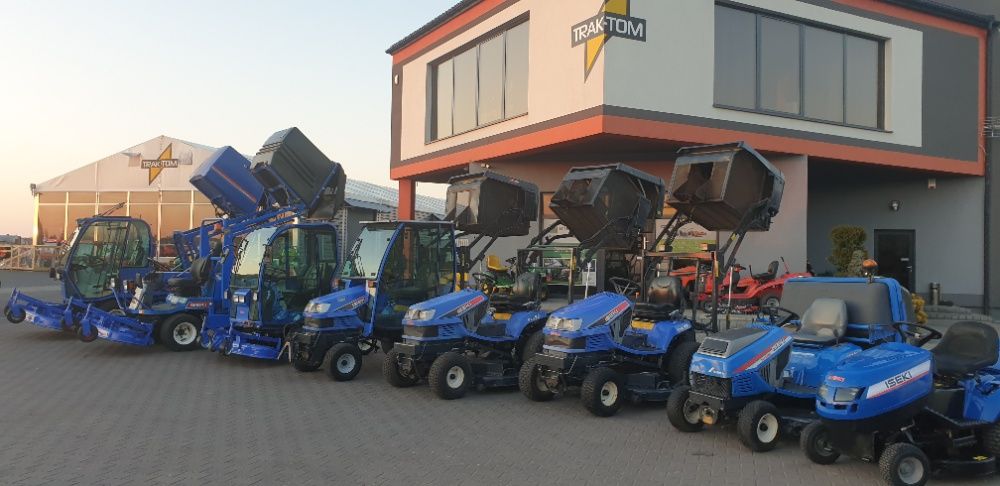 Kosiarka samojezdna ISEKI SXG22 diesel 22 KM + kosz górny wysyp 500 L