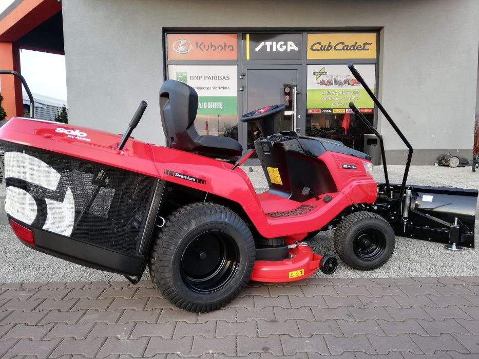 Traktor ogrodowy kosiarka AL-KO T20-105.2 HDV2SD z oryginalnym pługiem