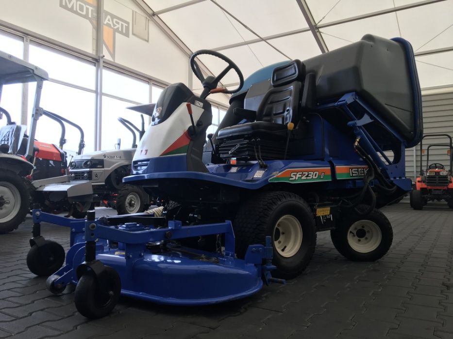 Kosiarka profesjonalna ISEKI SF230II, kosz górny wysyp! Idealny stan!