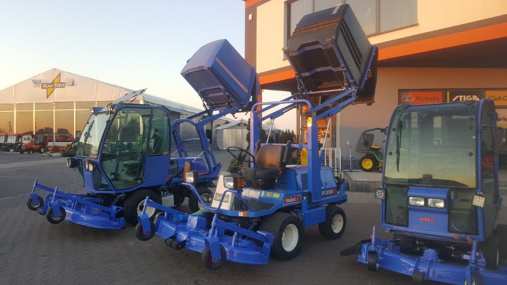 Kosiarka profesjonalna ISEKI SF230II, kosz górny wysyp! Idealny stan!