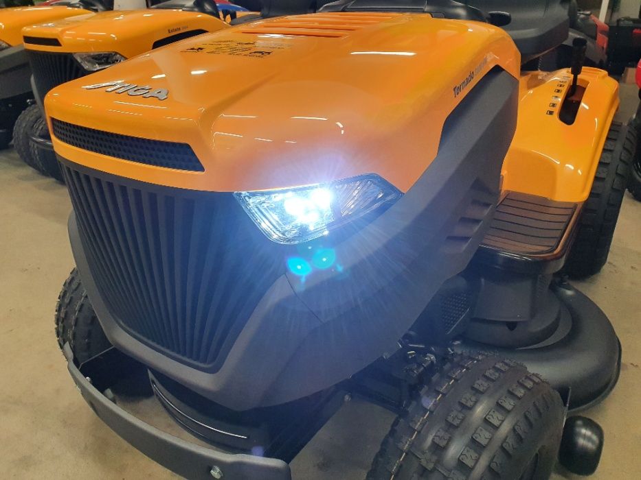 Traktor ogrodowy Tornado Special Honda V2 108cm koszenia żeliwna belka