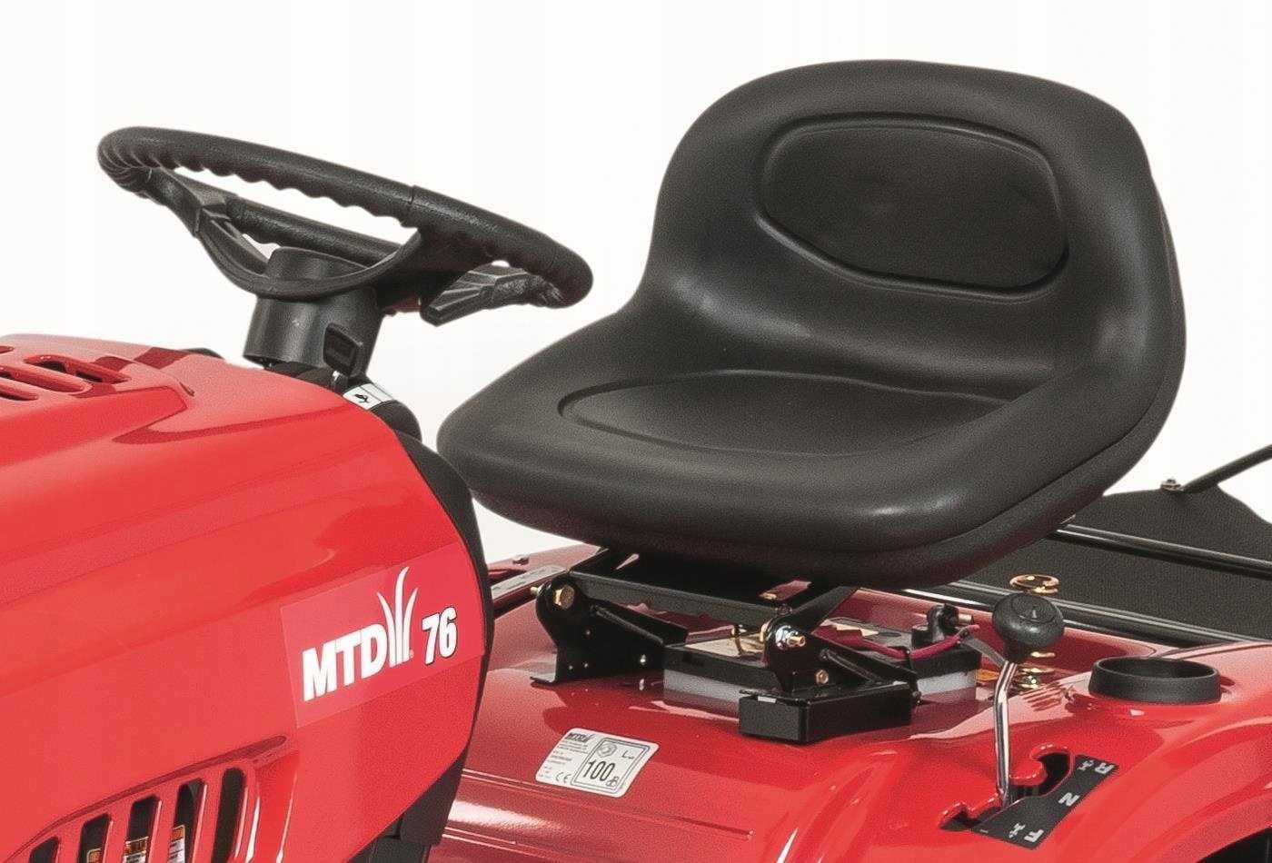 Traktor ogrodowy do koszenia trawy MTD 76 cm 13KM pompa oleju