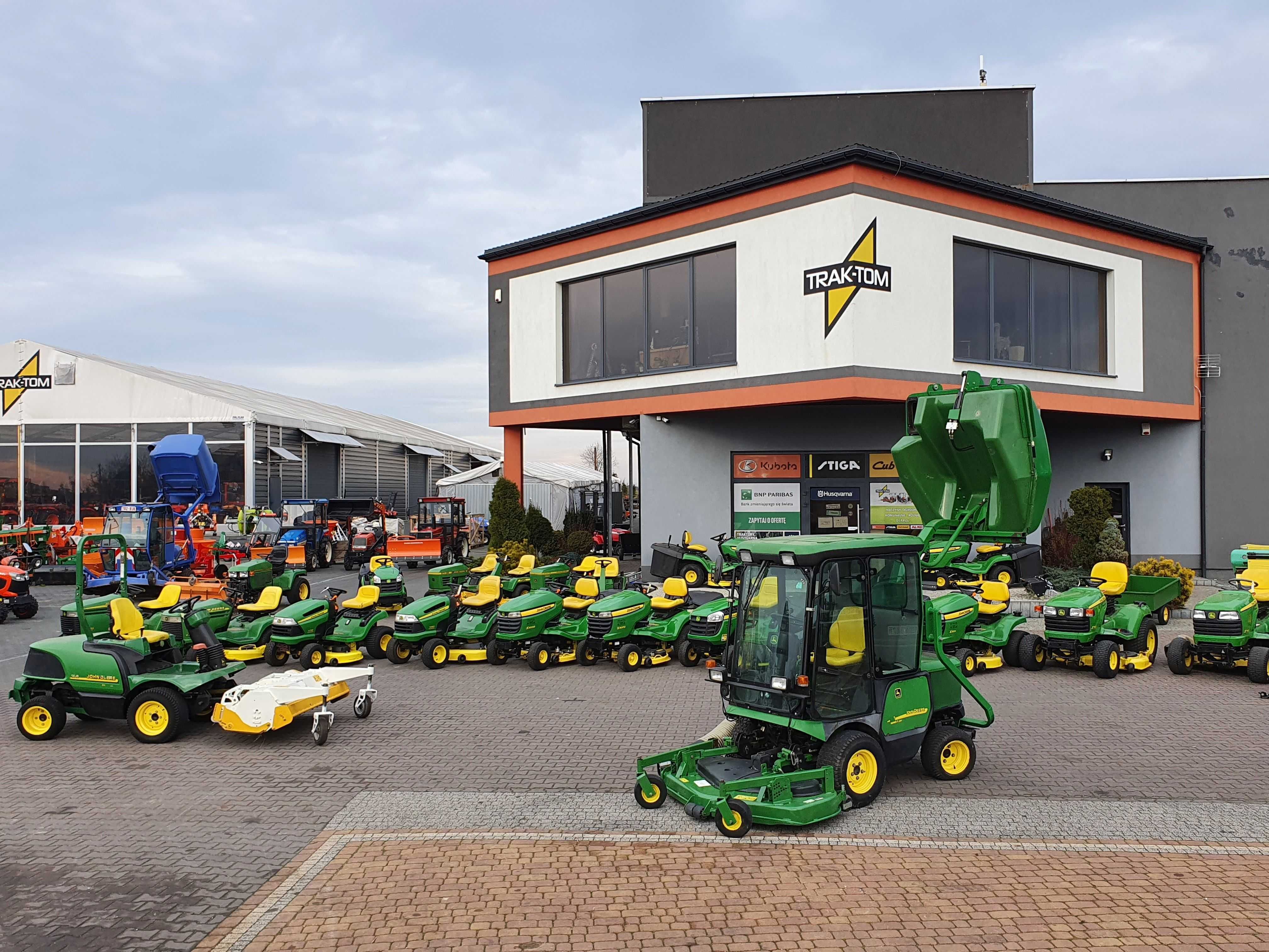 Profesjonalna kosiarka bijakowa John Deere 1445 Yanmar 31KM kabina